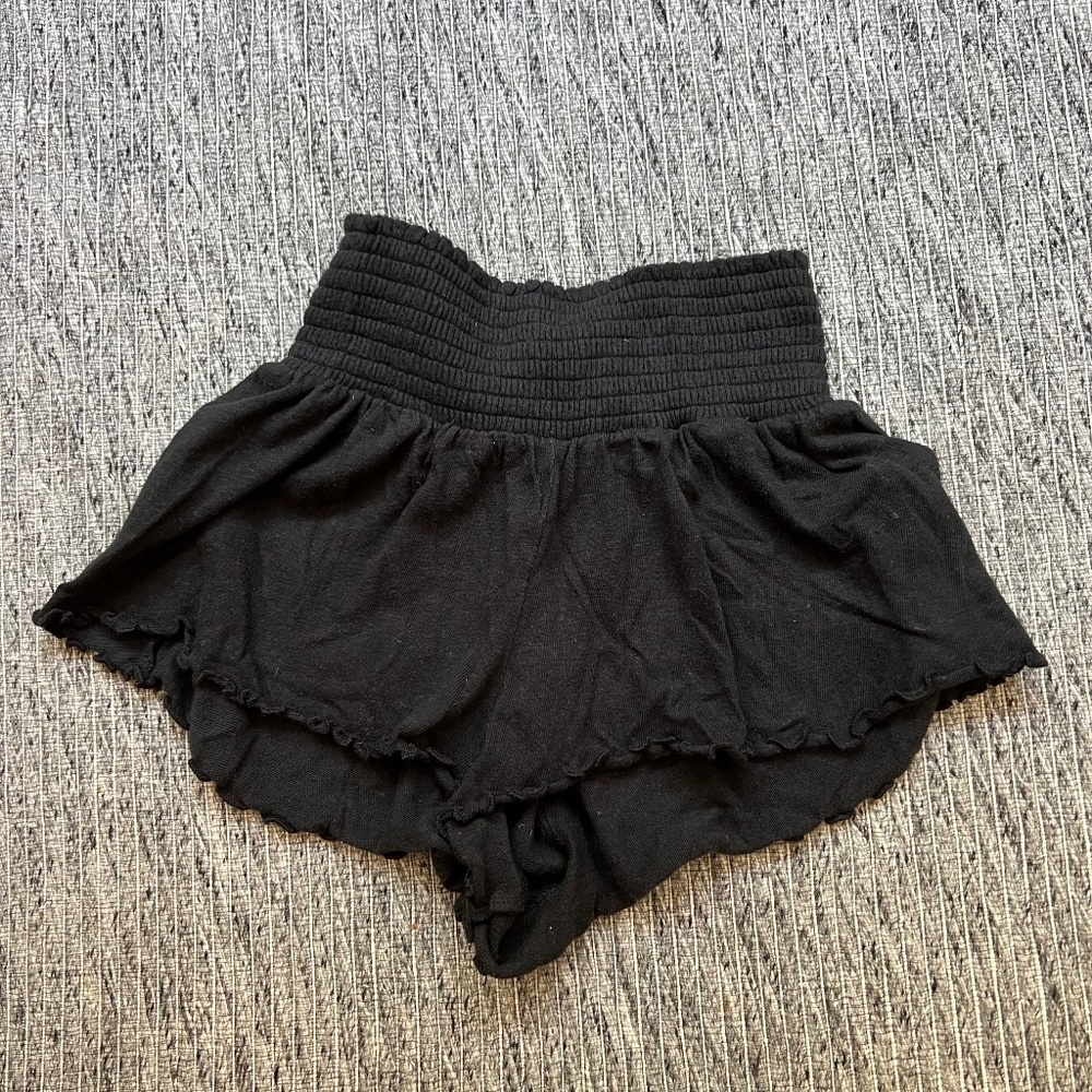 Urban Outfitters Out From Under Black Ruched Shorts